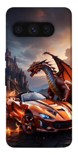 Чохол на Google Pixel 8 Pro Сar and dragon фото 1 з 1