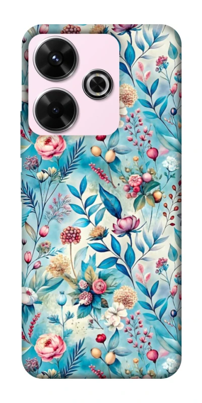 Чохол на Xiaomi Redmi 13 4G Floral design ver.5 фото 1 з 1
