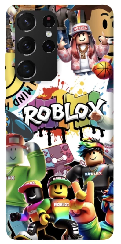 Чохол на Samsung Galaxy S21 Ultra Roblox Characters Collage фото 1 з 1