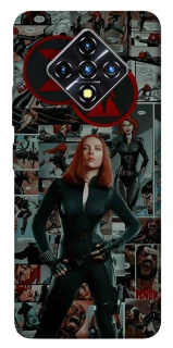 Чохол на Infinix Zero 8 Black Widow фото 1 з 1