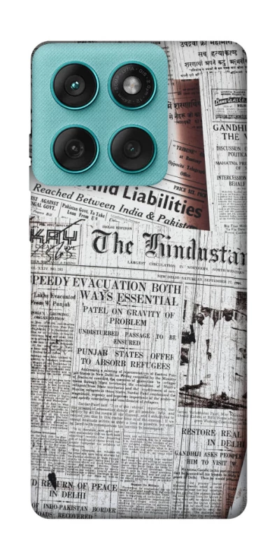 Чохол на Motorola Edge 60 Fusion Газети фото 1 з 1