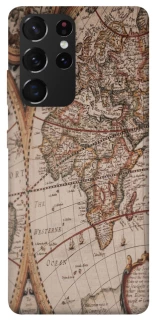 Чехол на Samsung Galaxy S21 Ultra Карта путешествий фото 1 из 1
