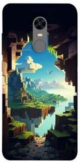 Чехол на Xiaomi Redmi 5 Plus / Redmi Note 5 (Single Camera) Minecraft sunrise фото 1 из 1