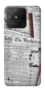 Чехол на Realme Narzo 50A Газеты фото 1 из 1