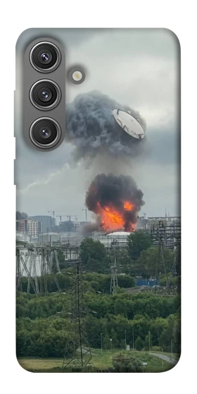Чохол на Samsung Galaxy S24 FE Moscow never sleeps ver.4 фото 1 з 1