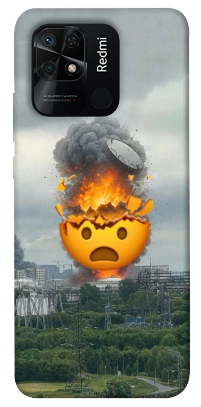 Чохол на Xiaomi Redmi 10C Moscow never sleeps ver.2 фото 1 з 1