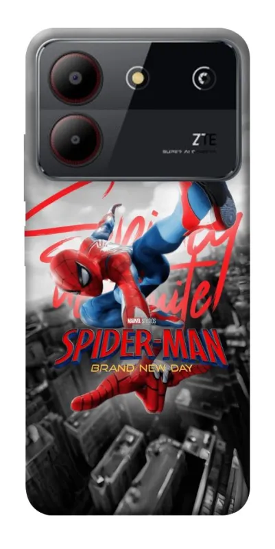 Чехол на ZTE Blade A54 4G Spider Man ver.1 фото 1 из 1