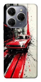 Чехол на TECNO Spark 20 Pro Painted Mustang фото 1 из 1