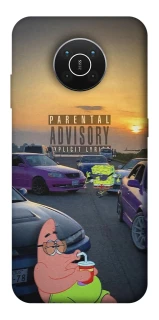 Чохол на Nokia X10 / X20 Патрік на перегонах фото 1 з 1