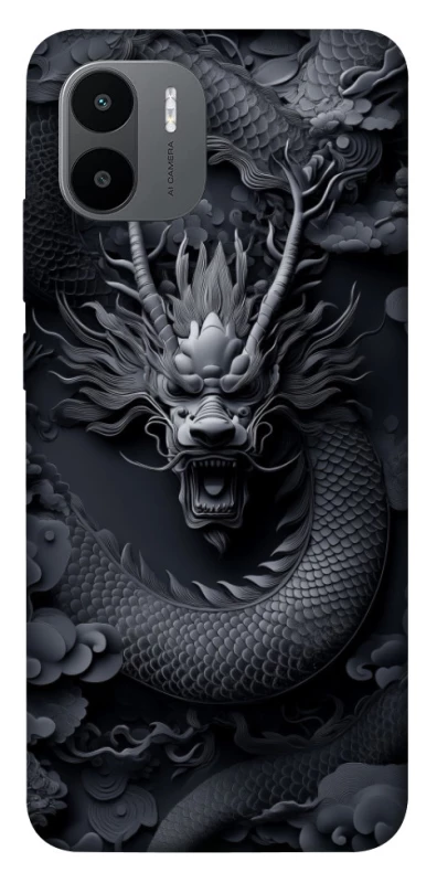 Чохол на Xiaomi Redmi A1 / A2 black dragon фото 1 з 1