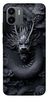 Чехол на Xiaomi Redmi A1+ / Poco C50 / A2+ black dragon фото 1 из 1