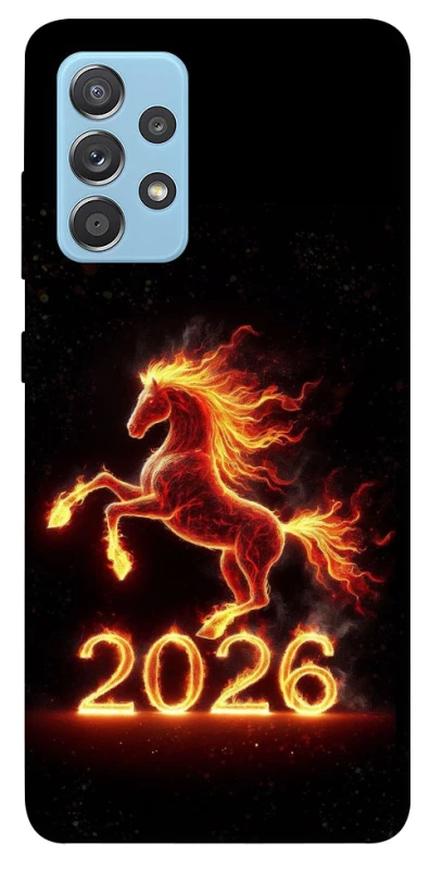 Чохол на Samsung Galaxy A52 4G / A52 5G Red Fire Horse ver.1 фото 1 з 1