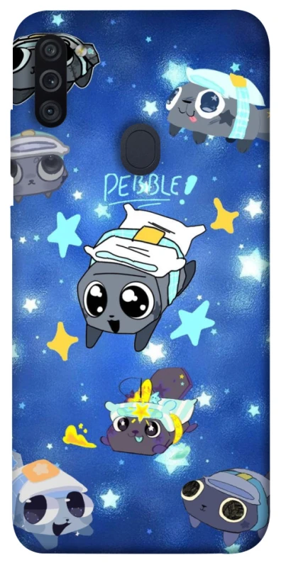 Чохол на Samsung Galaxy M11 Pebble kitten stars фото 1 з 1