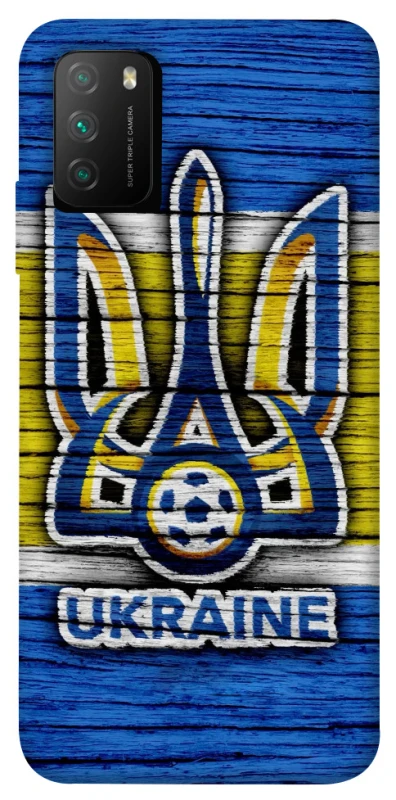Чохол на Xiaomi Poco M3 UA-Football ver.1 фото 1 з 1