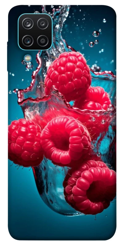 Чехол на Samsung Galaxy M12 Малинка в воде фото 1 из 1