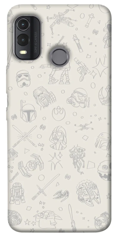 Чохол на Nokia G11 Plus Star Wars background ver.1 фото 1 з 1