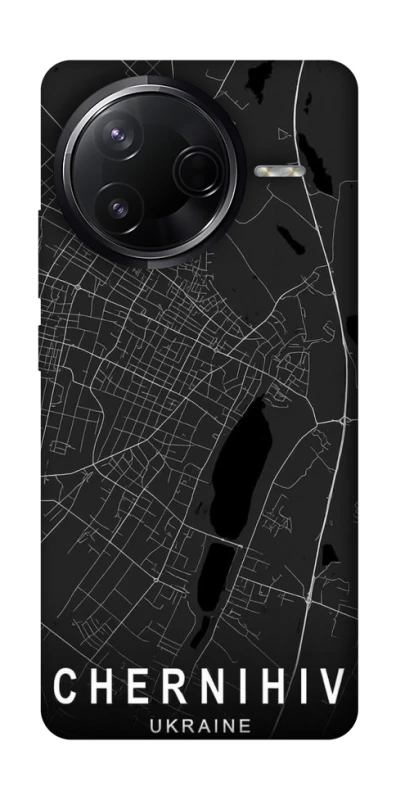 Чохол на Infinix Note 50 Pro Chernihiv map фото 1 з 1