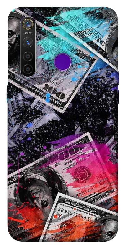 Чехол на Realme 5 Pro Neo dollar v3 фото 1 из 1