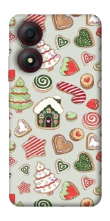 Чехол на ZTE Blade A34 4G Новогодний v7 фото 1 из 1