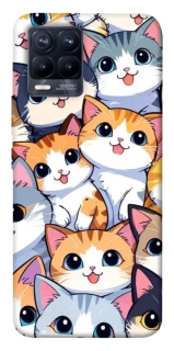Чохол на Realme 8 Cute Cat v2 фото 1 з 1
