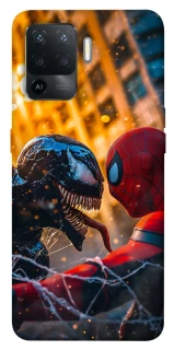 Чохол на Oppo Reno 5 Lite Venom vs Spiderman фото 1 з 1