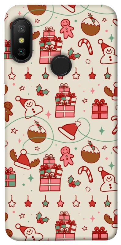 Чохол на Xiaomi Mi A2 Lite / Xiaomi Redmi 6 Pro Новорічний v14 фото 1 з 1