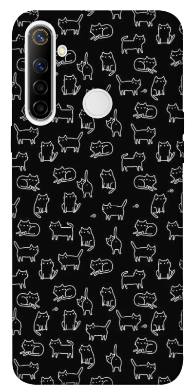 Чехол на Realme 6i Black Cats фото 1 из 1
