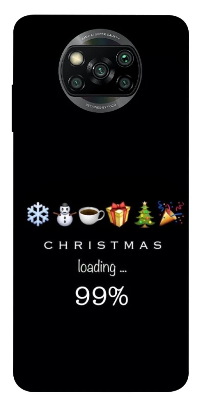Чехол на Xiaomi Poco X3 NFC / Poco X3 Pro Christmas Loading фото 1 из 1