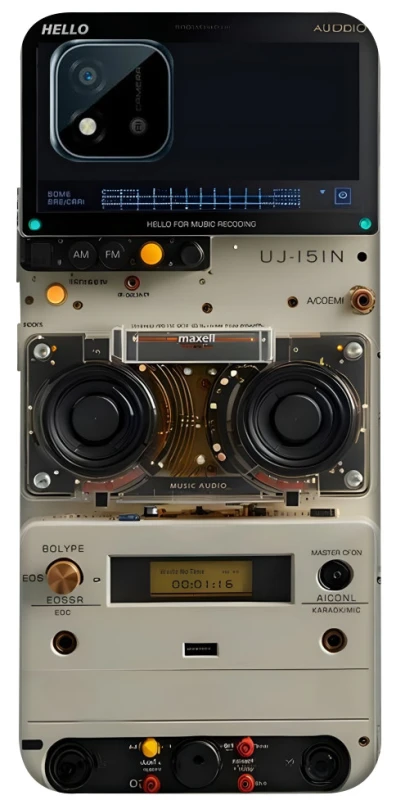 Чехол на Realme C20 Audio panel фото 1 из 1