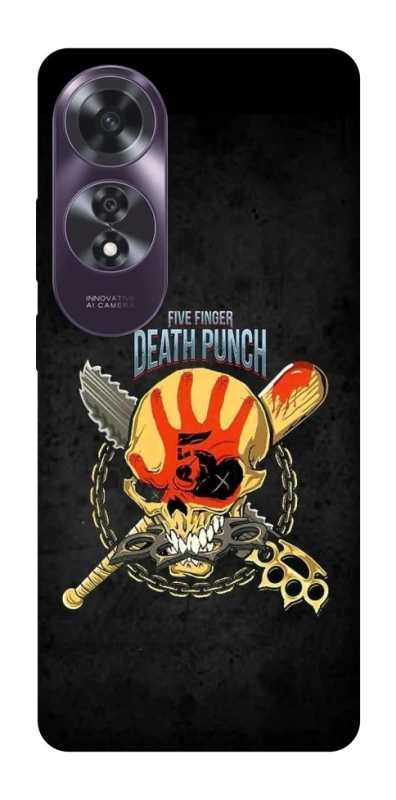 Чохол на Oppo A60 Five finger death punch ver.2 фото 1 з 1