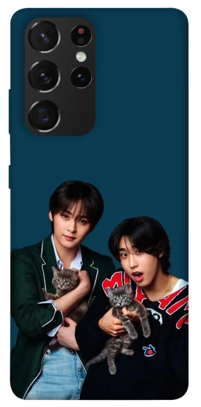 Чохол на Samsung Galaxy S21 Ultra Lee Know and Han - Stray Kids фото 1 з 1
