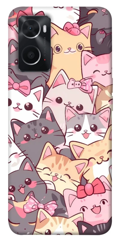 Чохол на Oppo A76 4G Cute Cat фото 1 з 1