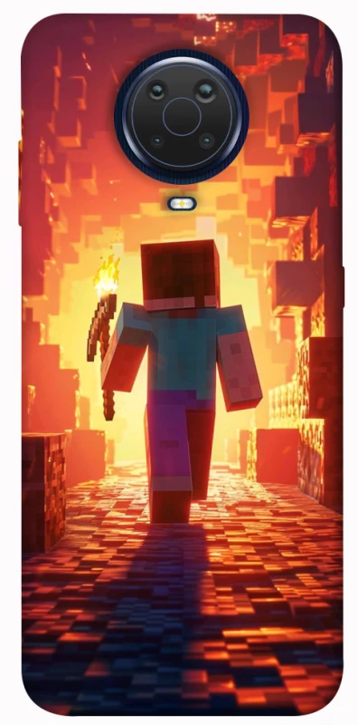 Чохол на Nokia G20 / G10 / 6.3 Minecraft adventure фото 1 з 1