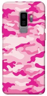 Чехол на Samsung Galaxy S9+ camouflage pink фото 1 из 1