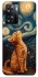 Чехол на Oppo A57s van gogh cat фото 1 из 1