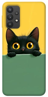 Чехол на Samsung Galaxy A32 (A325F) 4G Black cat v2 фото 1 из 1