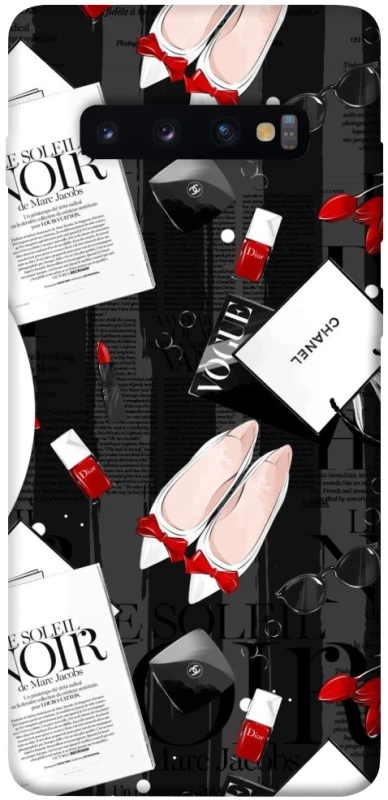 Чехол на Samsung Galaxy S10+ Fashion collage ver.4 фото 1 из 1