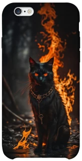 Чехол на Apple iPhone 6/6s (4.7") Огненный кот фото 1 из 1