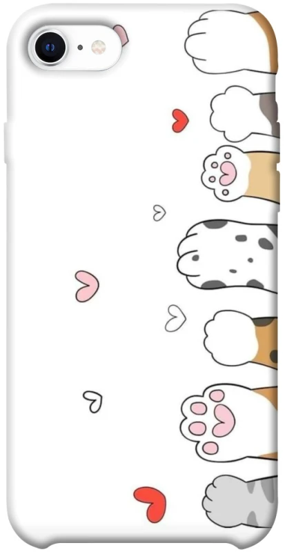 Чехол на Apple iPhone SE (2020) Paws фото 1 из 1