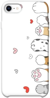 Чехол на Apple iPhone SE (2020) Paws фото 1 из 1