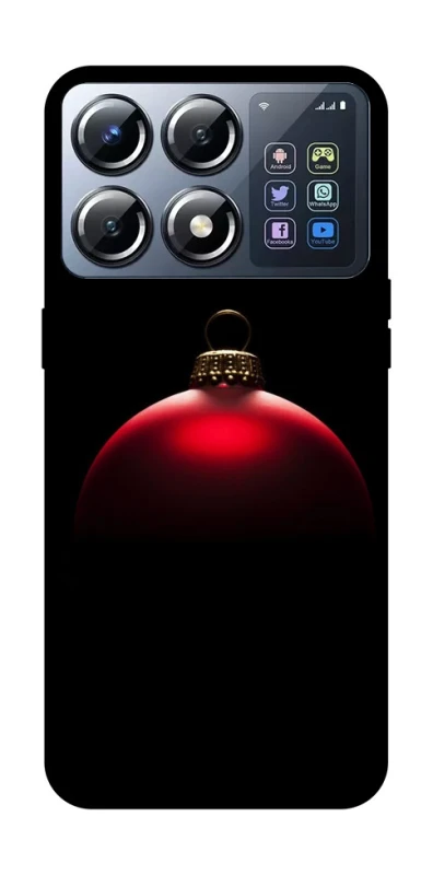 Чохол на Xiaomi POCO X8 Pro Christmas bauble фото 1 з 1