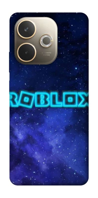 Чехол на Oppo A5 Pro 4G Roblox Space Logo Blue фото 1 из 1