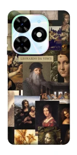 Чехол на TECNO Spark Go 2024 Leonardo da Vinci фото 1 из 1