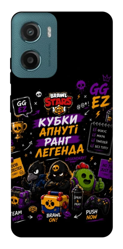 Чохол на Motorola Moto G06 Brawl Stars collage фото 1 з 1