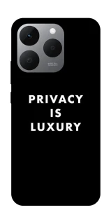 Чохол на Realme 15T Privacy is luxury фото 1 з 1
