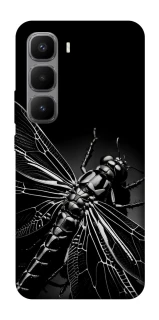 Чохол на Infinix Hot 60 Pro+ Black dragonfly фото 1 з 1