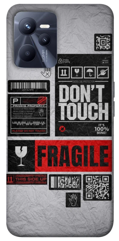 Чохол на Realme C35 Don't touch фото 1 з 1