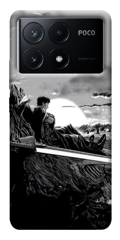 Чохол на Xiaomi Poco X6 Berserk sunset фото 1 з 1