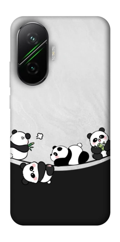 Чохол на Xiaomi Poco F7 Four pandas фото 1 з 1