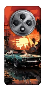 Чехол на Oppo Reno 12 F 4G Car at sunset фото 1 из 1